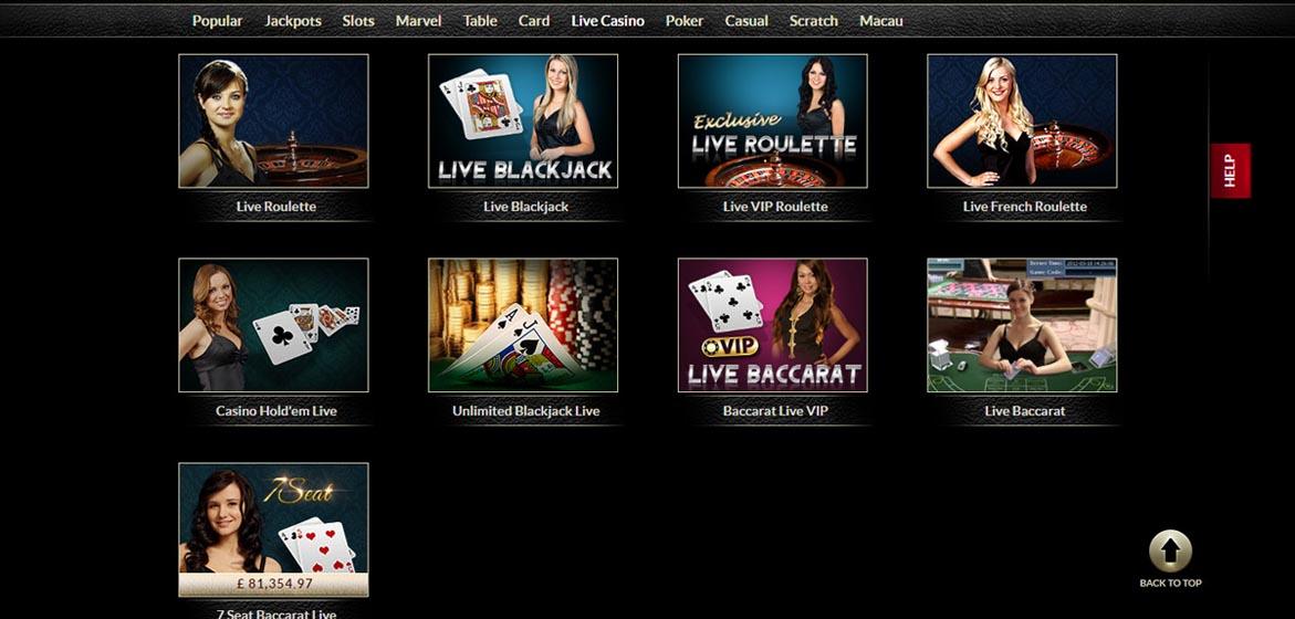 EuroGrand live casino