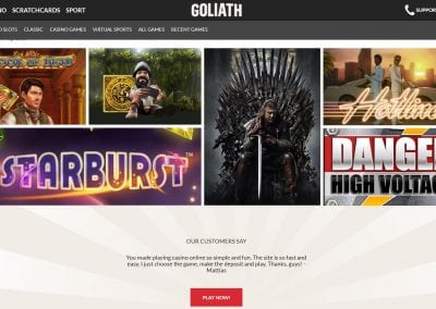 goliath gokkasten