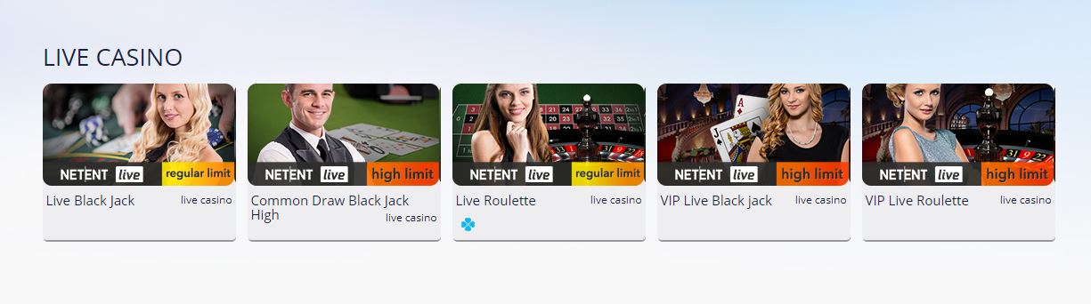 Turbo Casino Live Casino