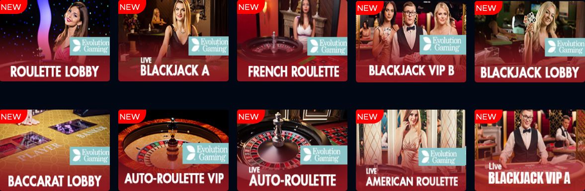 Bluefox Casino live roulette