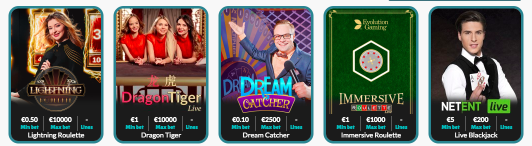 Cashmio Live Casino