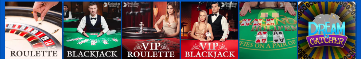 EUslot Live Dealer Spellen Evolution