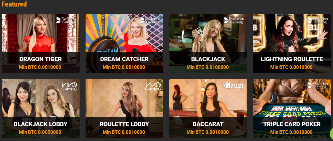 live lobby Cloudbet