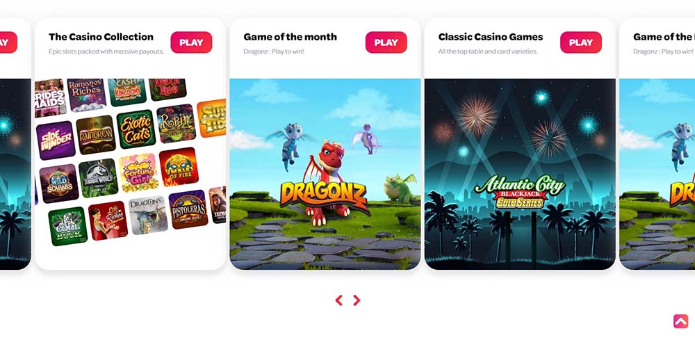 Spin Casino Wide Range Of Games