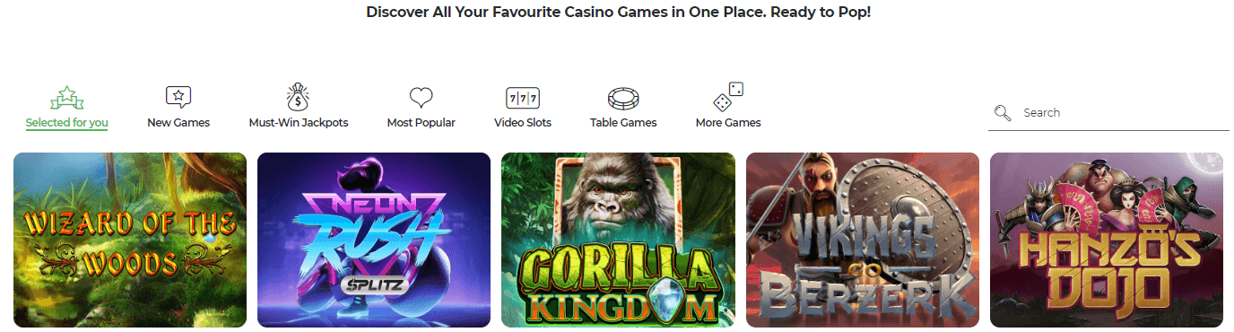 lilibet casino games