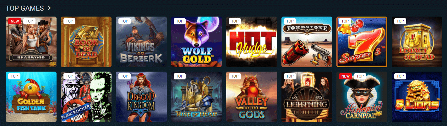 megaslot casino games
