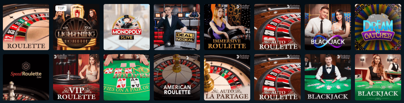 megaslot casino live games