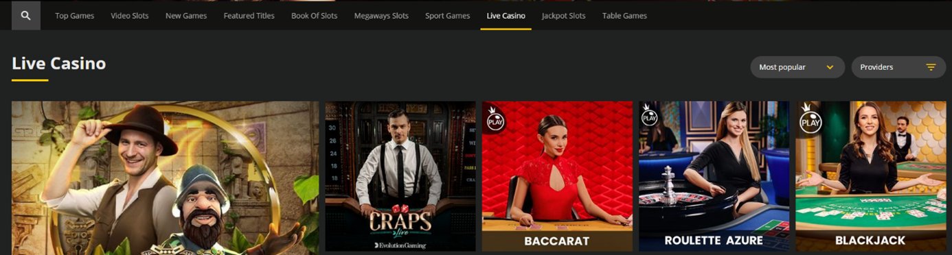 18bet Casino Live Casino