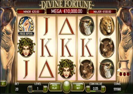 Divine Fortune Slot Screenshot