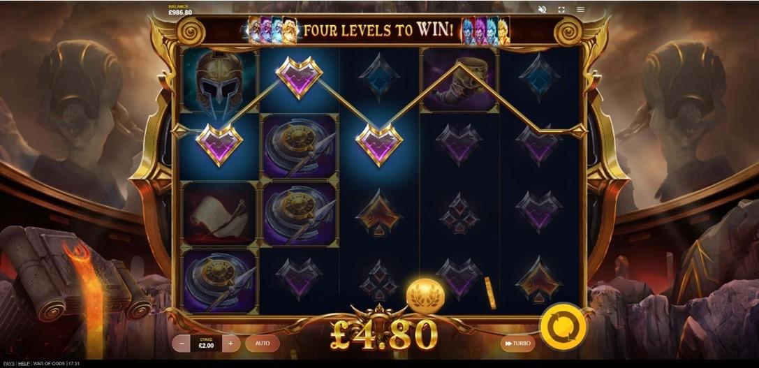 War of Gods Slot Screenshot