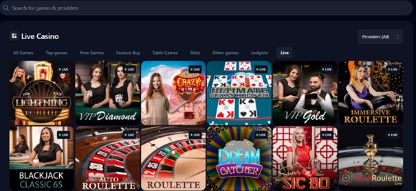 Bets.io Live Casino