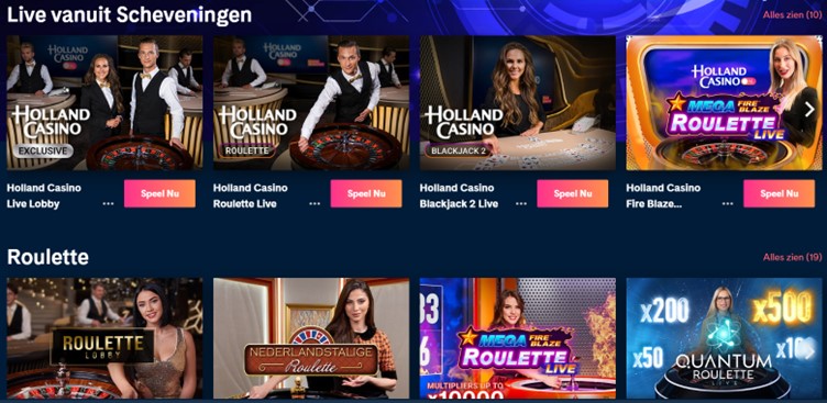 Holland Casino Live