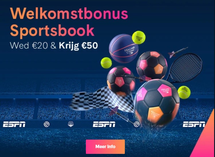 Holland Casino Sport Welkomstbonus