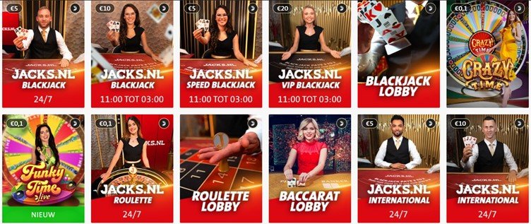 Jack’s Casino Live