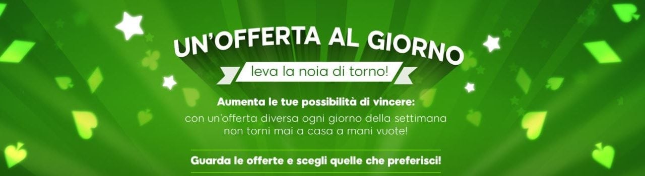 888 casino, un’offerta al giorno per tutta la settimana!