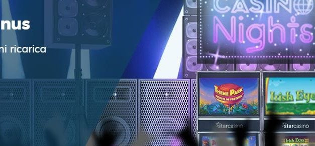 Starcasinò ogni notte 100€ di bonus!