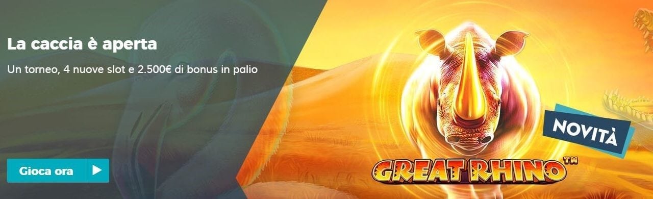 Con il torneo nuove slot di Starcasinò in palio per te 2.500€!