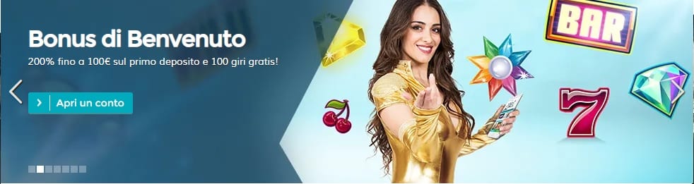 Super Bonus StarCasinò, 1000 € di bonus e 100 giri gratis